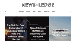 Desktop Screenshot of newsledge.com